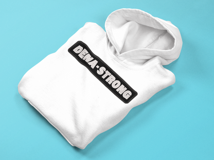 Dena-Strong White Hoodie